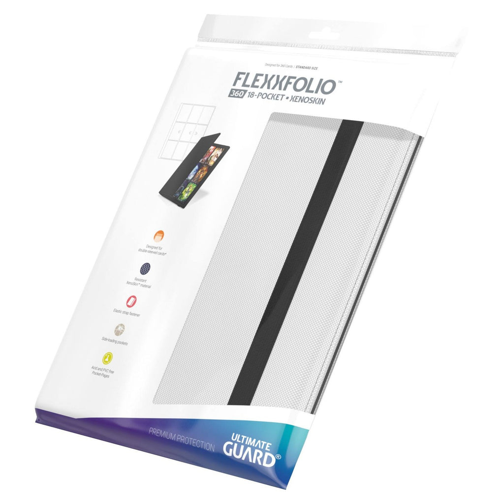 Zdjęcie produktu Ultimate Guard Flexxfolio 360 z 18 kieszeniami Xenoskin – Biały