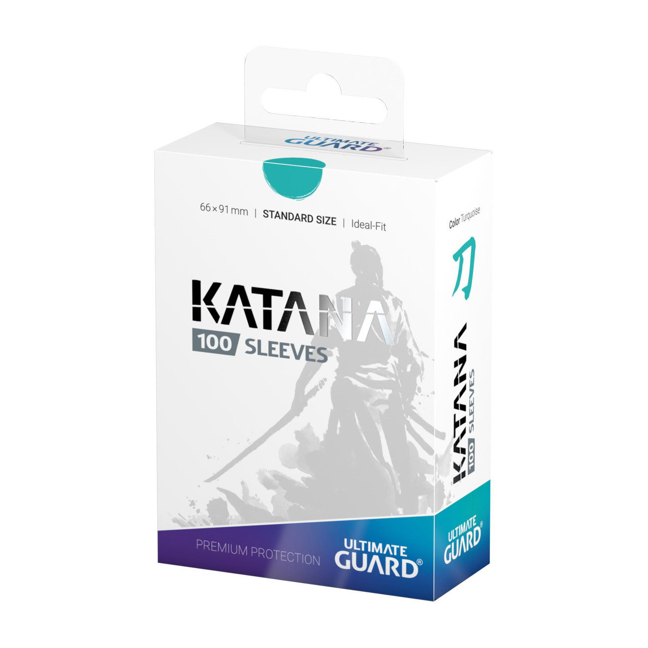 Zdjęcie produktu Ultimate Guard Katana Sleeves Rozmiar Standardowy (100) – Turkusowe