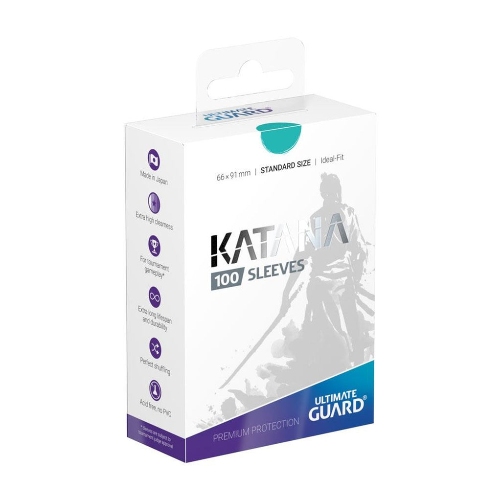 Zdjęcie produktu Ultimate Guard Katana Sleeves Rozmiar Standardowy (100) – Turkusowe