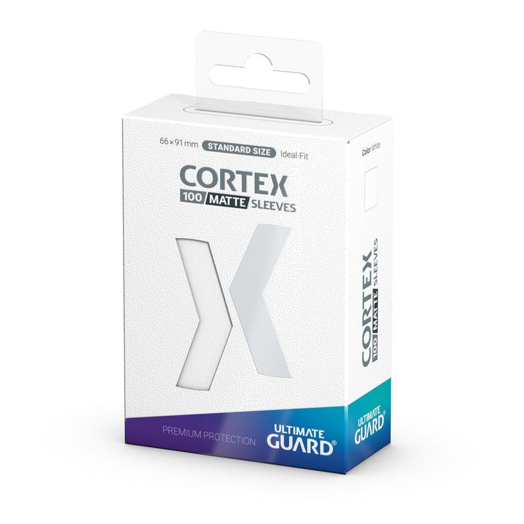 Product image Ultimate Guard Cortex Sleeves Matte Standard Size (100) - White