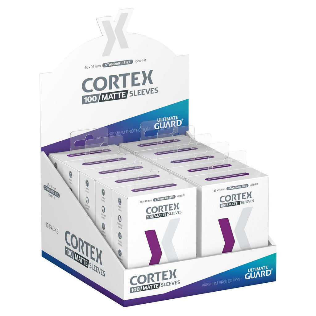 Product image Ultimate Guard Cortex Sleeves Matte Standard Size (100) - Purple