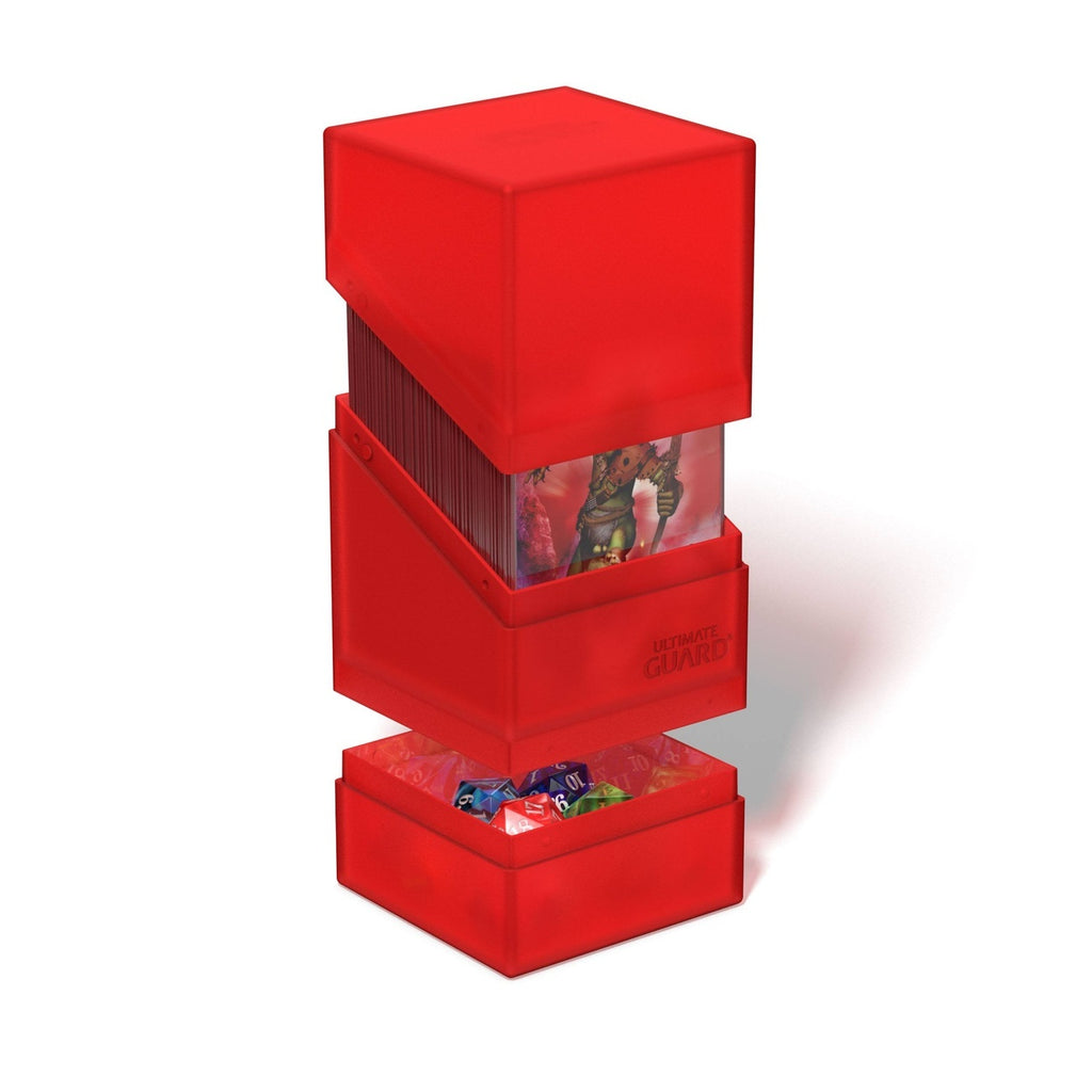 Product image Ultimate Guard Boulder'n'Tray 100+ - Ruby