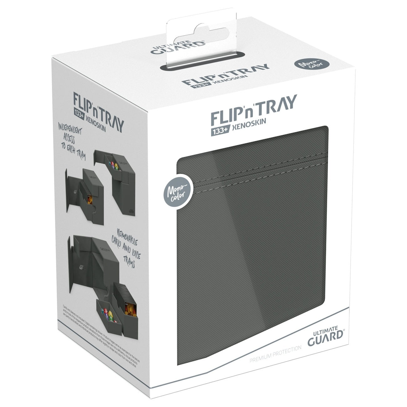 Product image Ultimate Guard Flip'n'Tray 133+ Xenoskin - Grey
