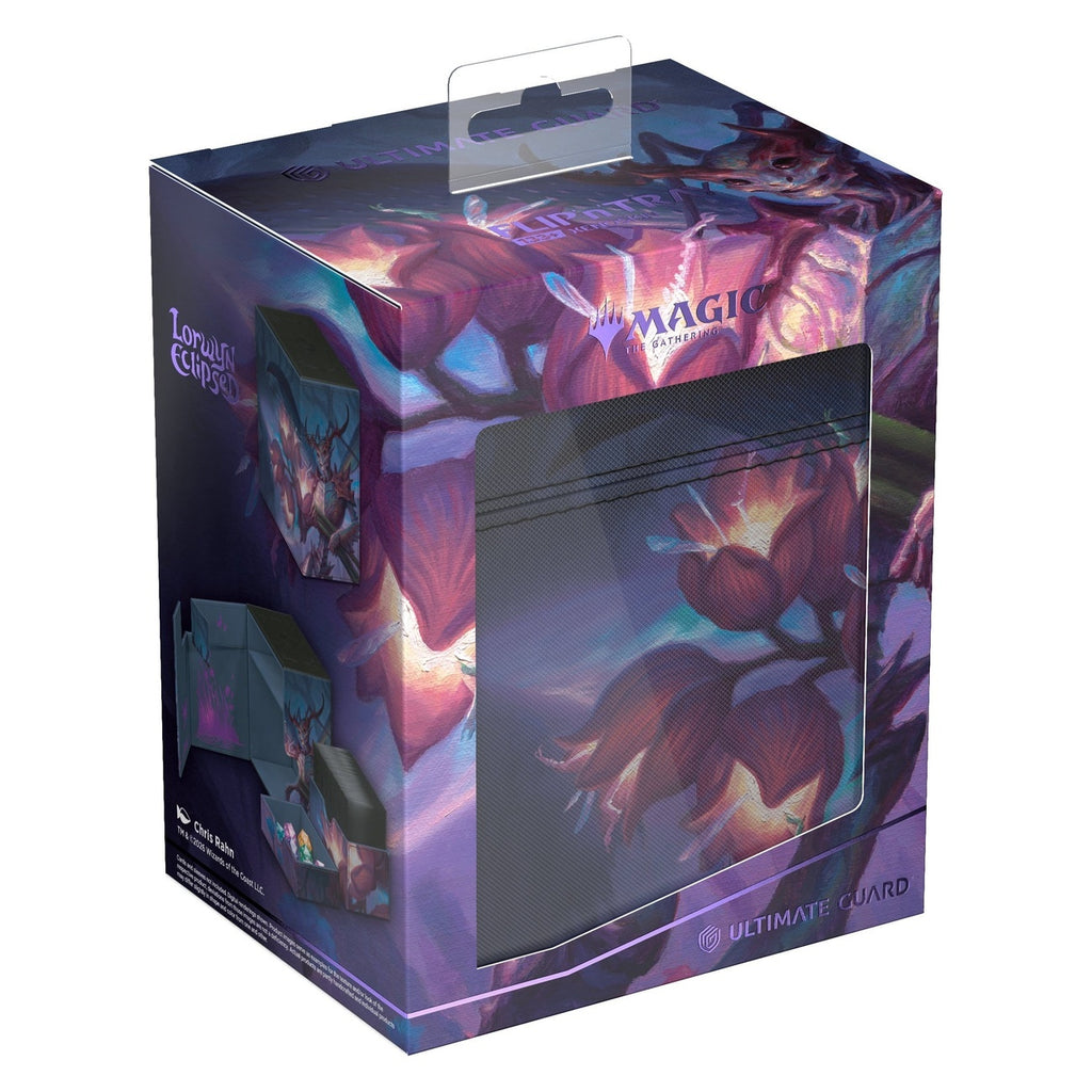 Product image Ultimate Guard Flip'n'Tray 133+ Xenoskin Magic: The Gathering "Lorwyn Eclipsed" - Bitterbloom Bearer
