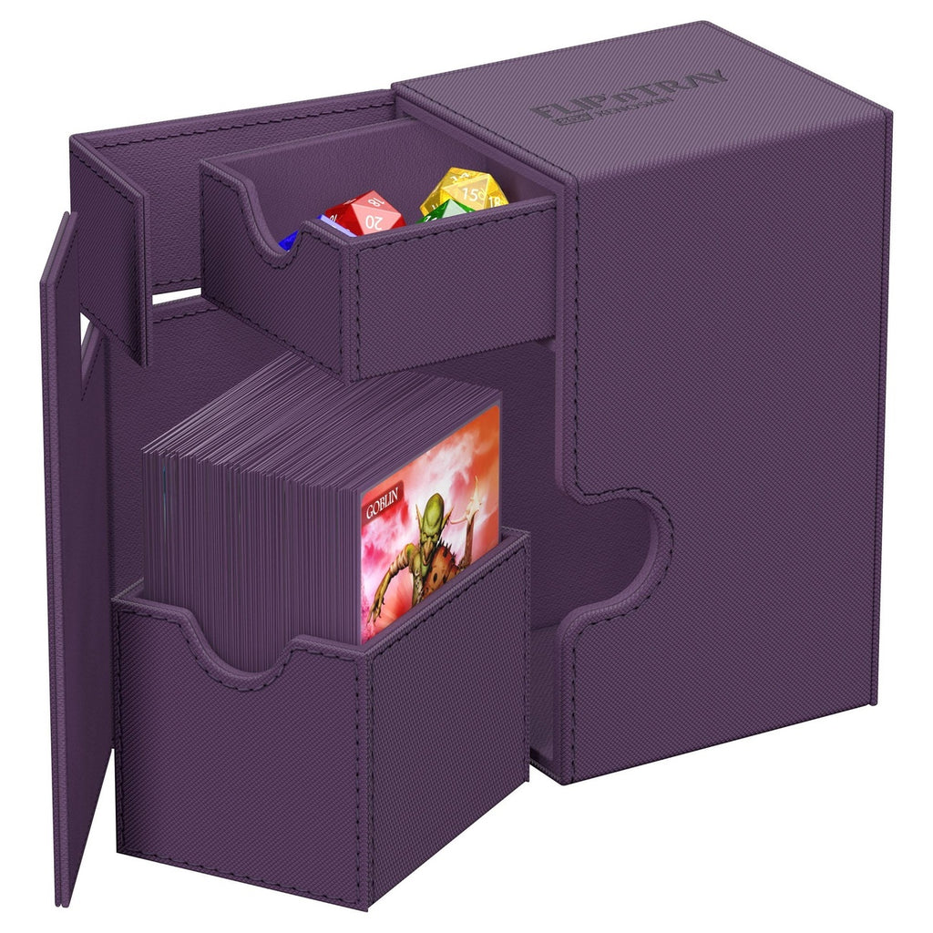 Zdjęcie produktu Ultimate Guard Flip'n'Tray 80+ Xenoskin – Fioletowy