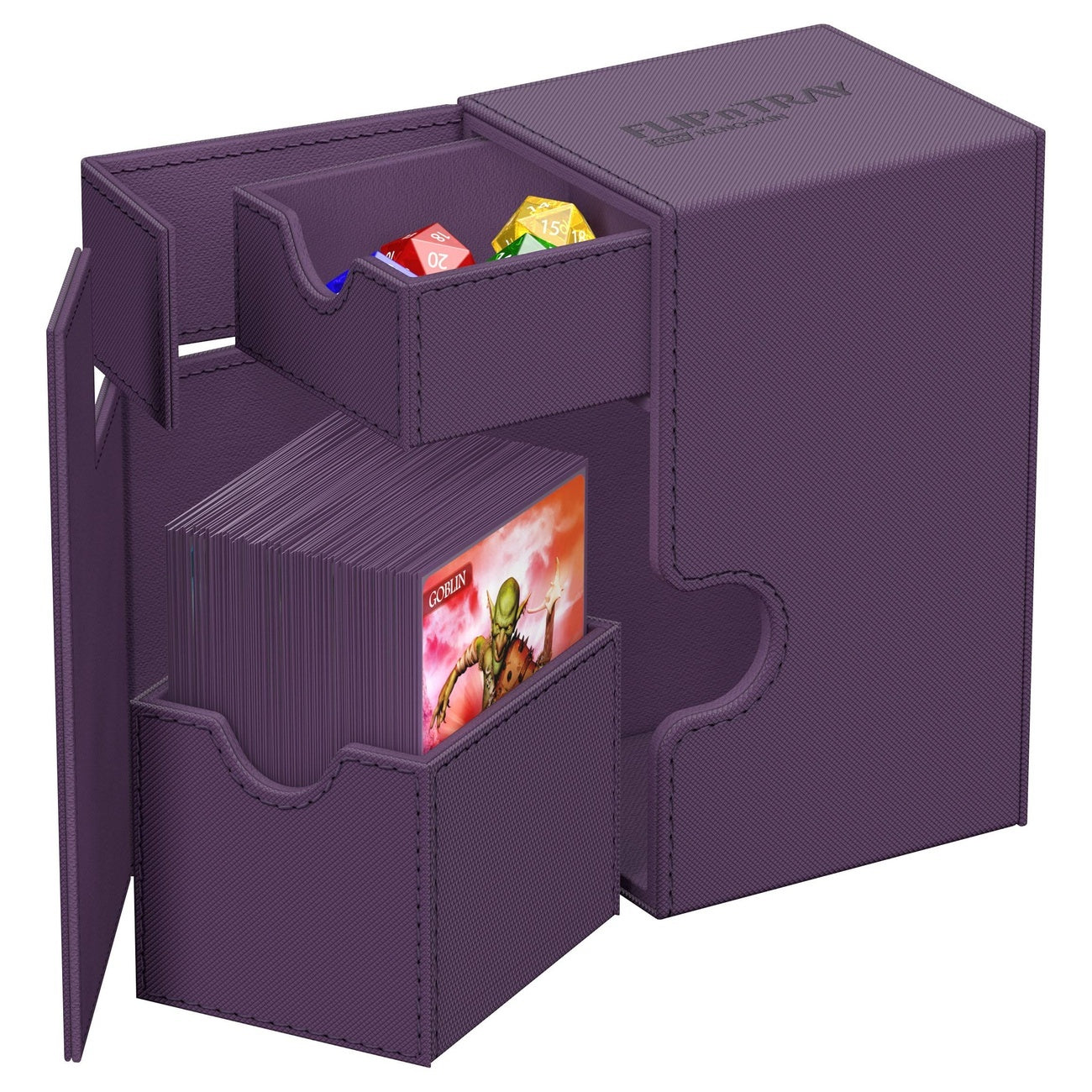 Zdjęcie produktu Ultimate Guard Flip'n'Tray 80+ Xenoskin – Fioletowy