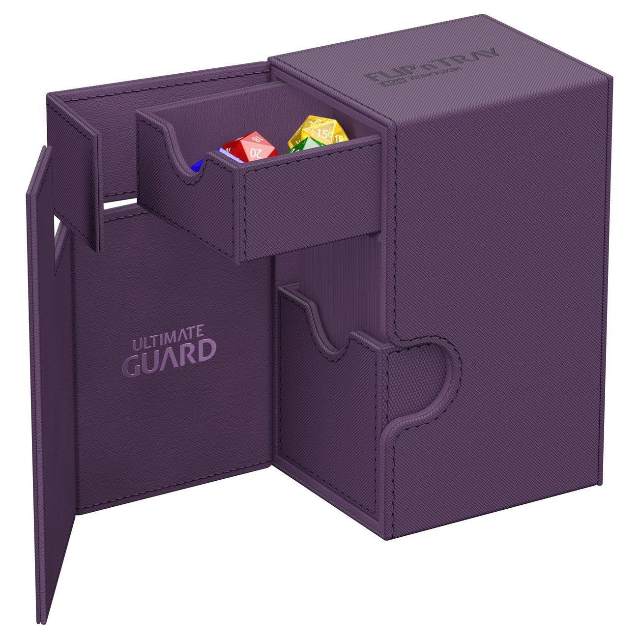 Zdjęcie produktu Ultimate Guard Flip'n'Tray 80+ Xenoskin – Fioletowy