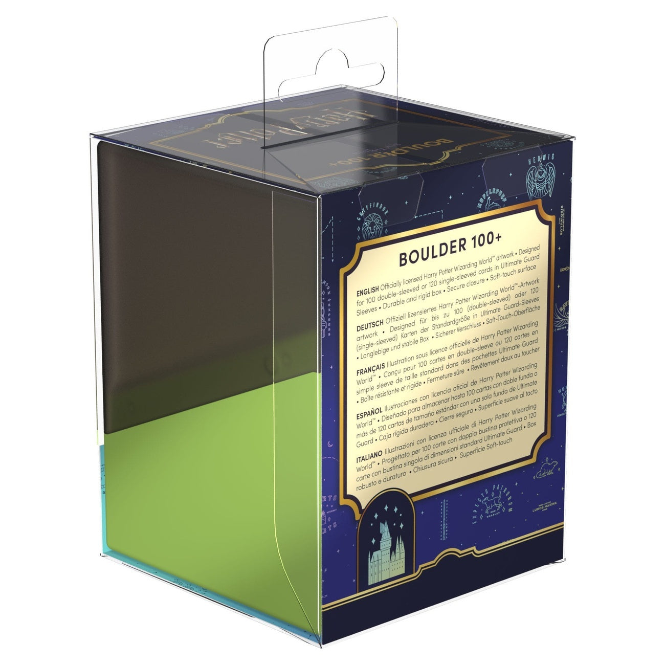 Zdjęcie produktu Ultimate Guard Boulder 100+ Harry Potter – Slytherin