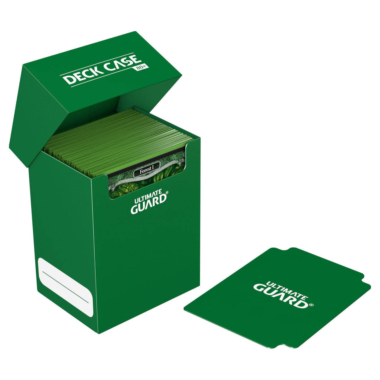Zdjęcie produktu Pudełko na talie Ultimate Guard 80+ - Zielone
