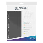 Product image Ultimate Guard 18-Pocket Pages Side-Loading (10) - Grey