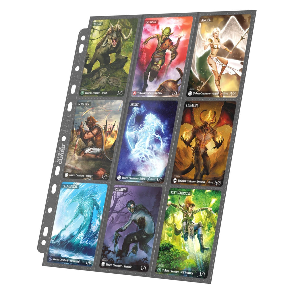 Product image Ultimate Guard 18-Pocket Pages Side-Loading (10) - Grey