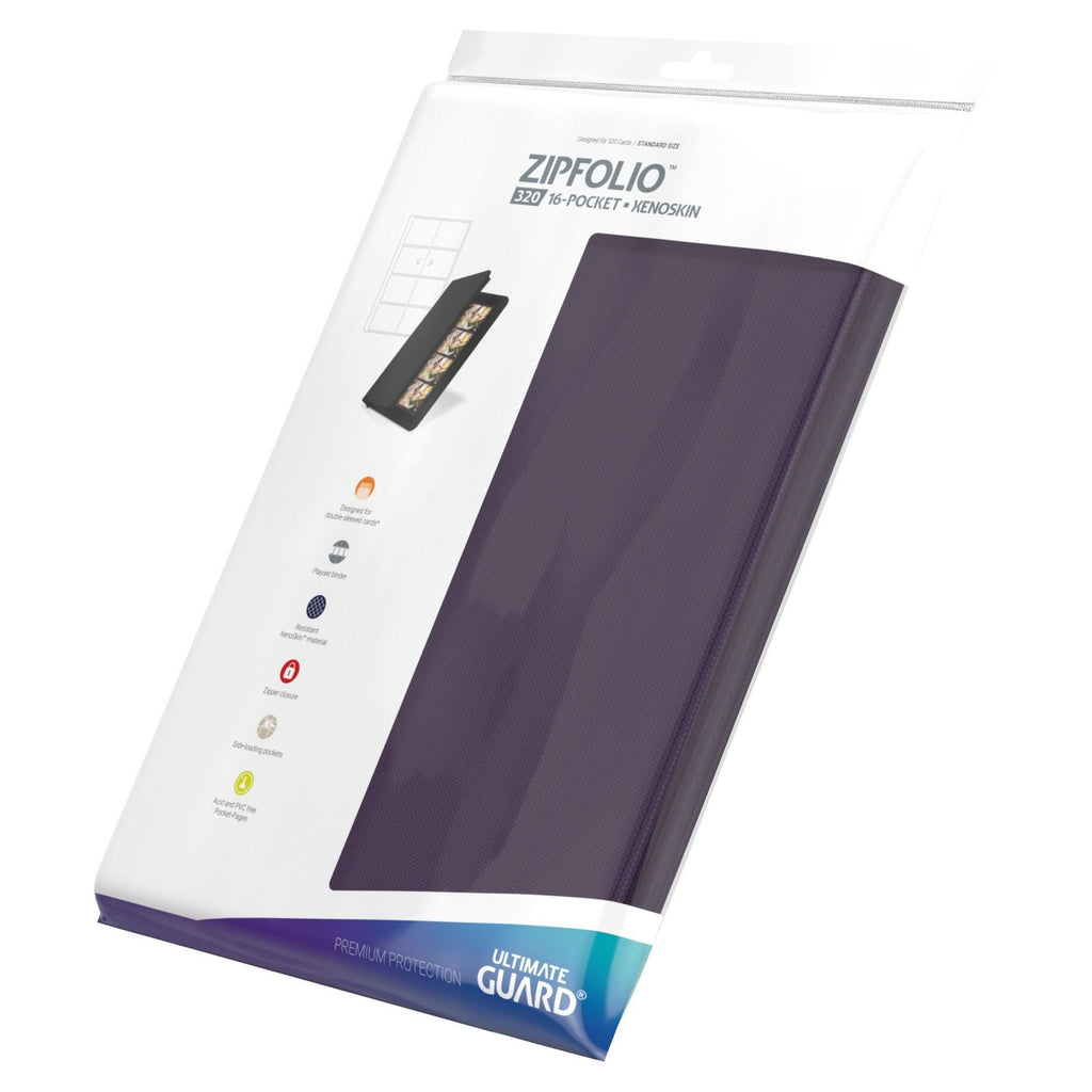 Product image Ultimate Guard Zipfolio 320 16-Pocket Xenoskin - Purple