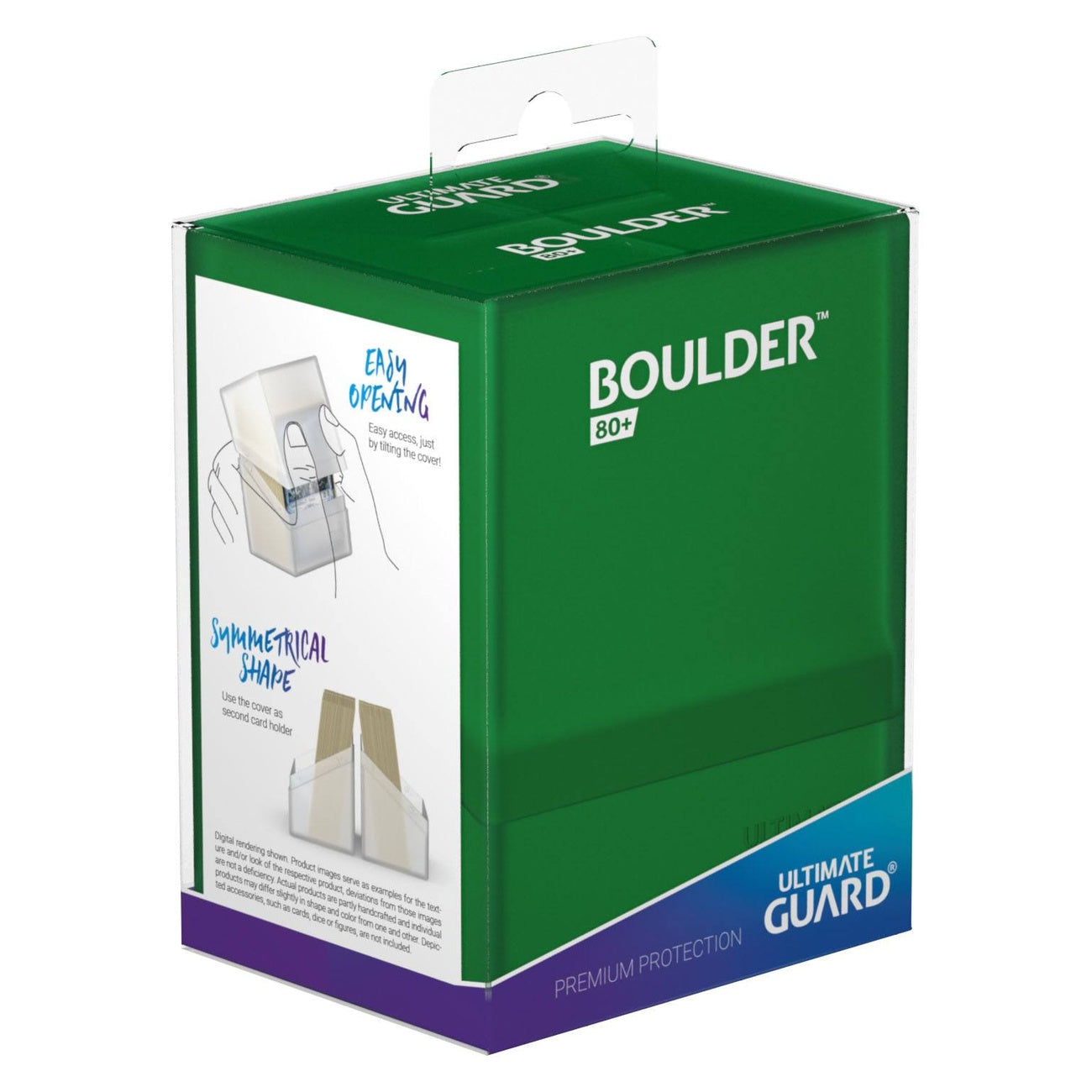 Zdjęcie produktu Ultimate Guard Boulder 80+ - Szmaragd