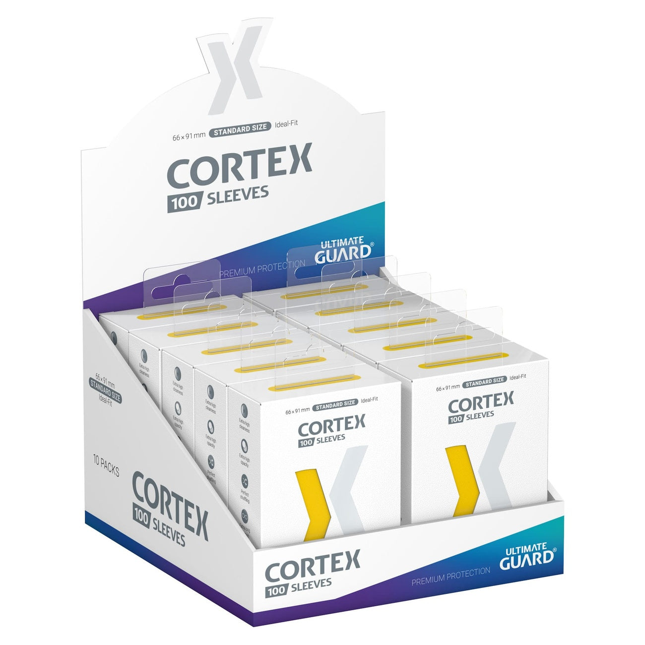 Zdjęcie produktu Ultimate Guard Cortex Koszulki Standard Size (100) – Żółte
