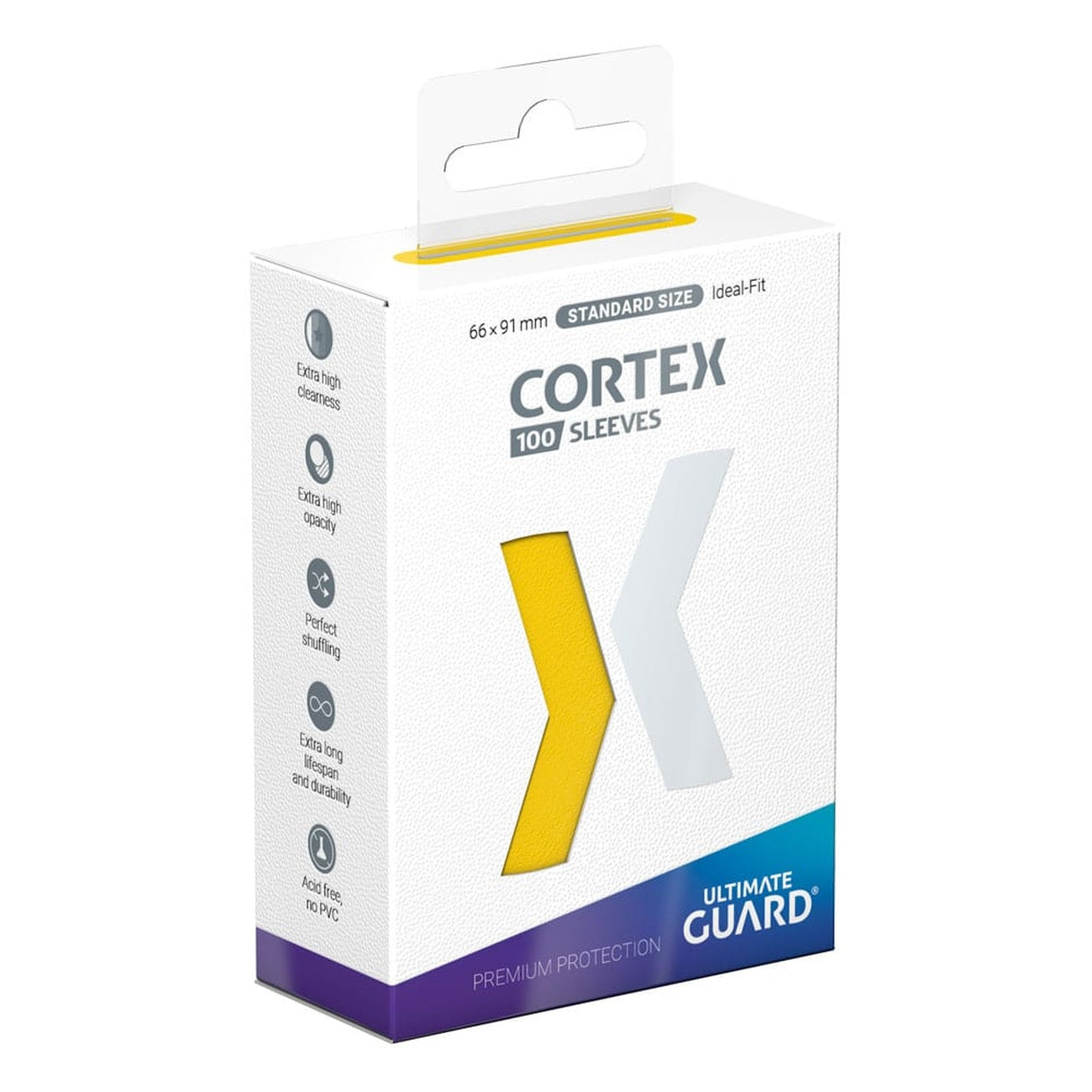 Zdjęcie produktu Ultimate Guard Cortex Koszulki Standard Size (100) – Żółte