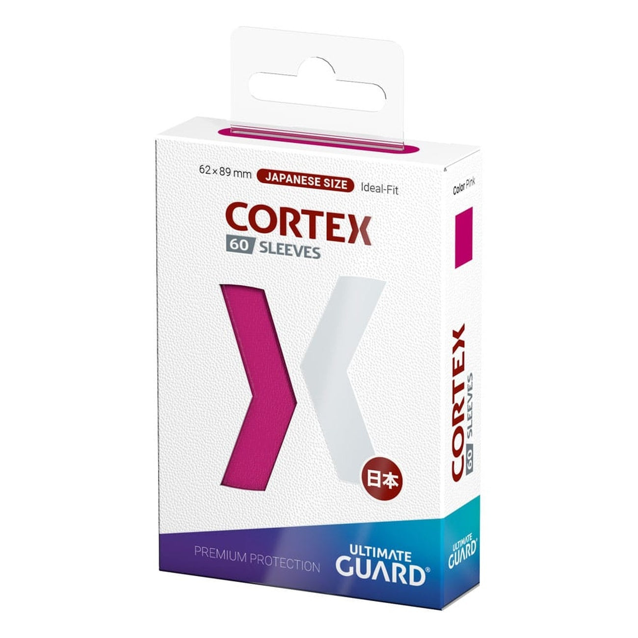 Zdjęcie produktu Ultimate Guard Cortex Sleeves rozmiar japoński (60) – Różowe