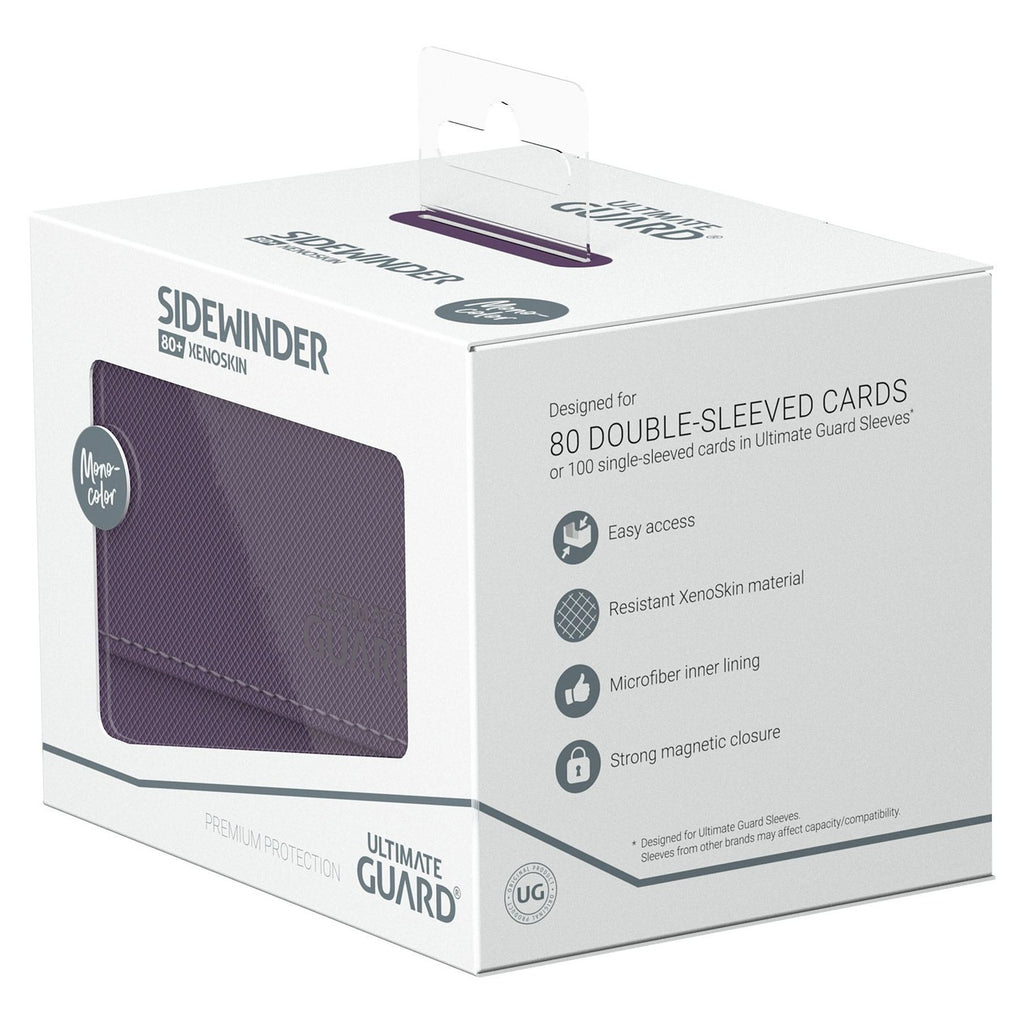 Product image Ultimate Guard Sidewinder 80+ Xenoskin – Purple