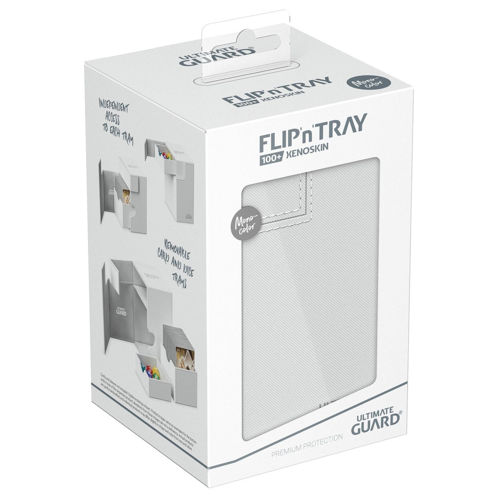 Zdjęcie produktu Ultimate Guard Flip'n'Tray 100+ Xenoskin - Biały
