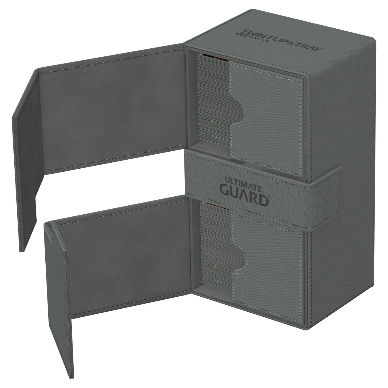 Zdjęcie produktu Ultimate Guard Twin Flip'n'Tray 200+ Xenoskin - Szary