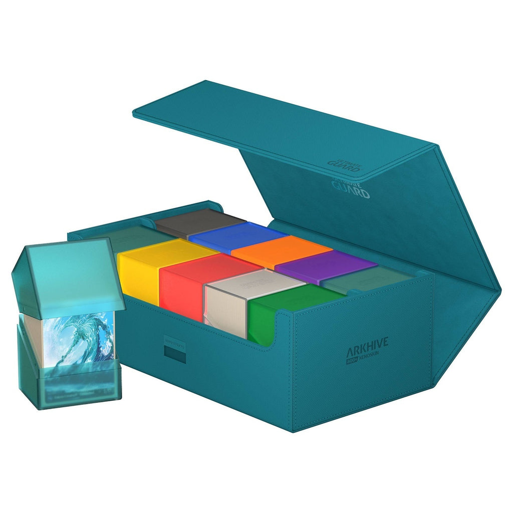 Zdjęcie produktu Ultimate Guard Arkhive 800+ XenoSkin Monocolor petrol blue