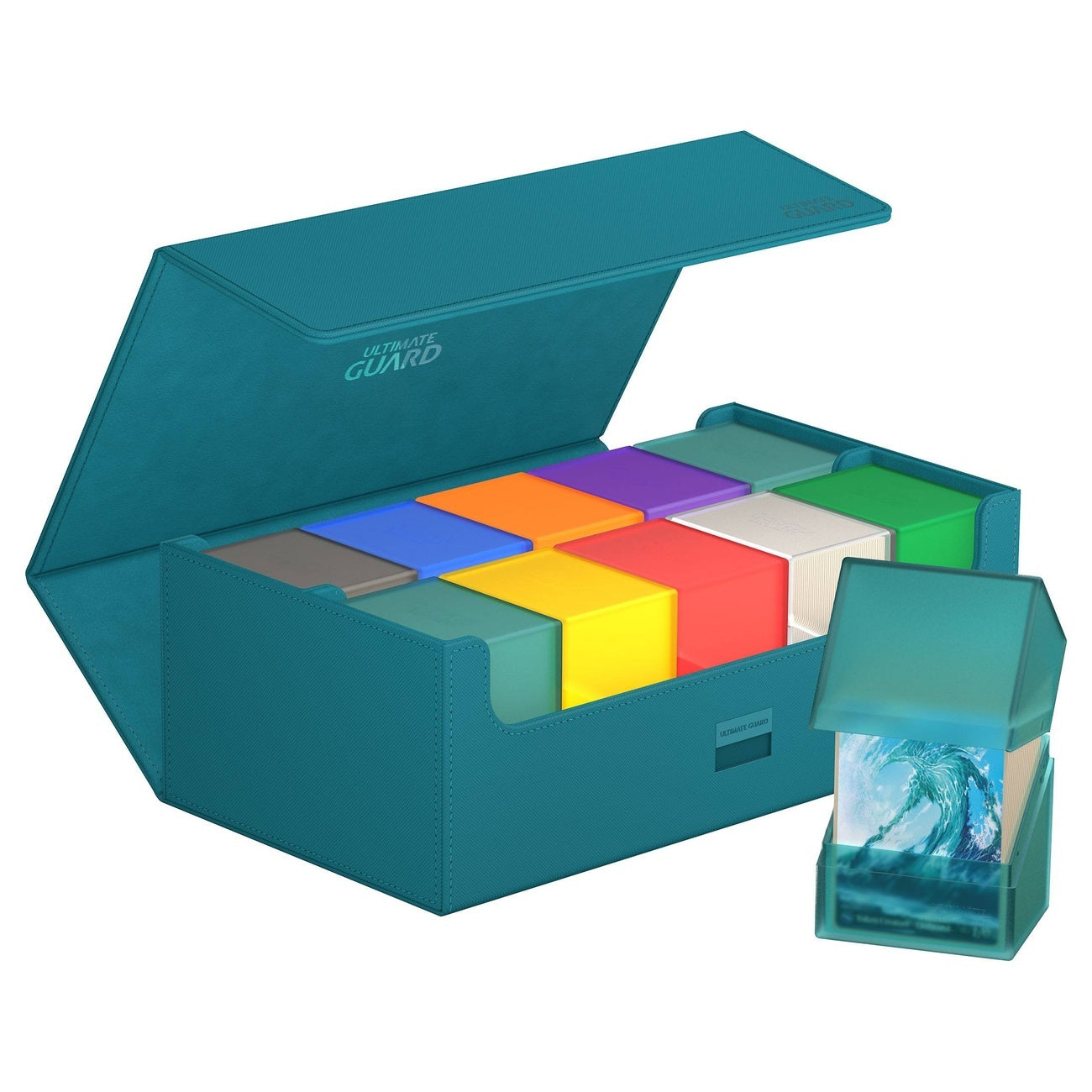 Zdjęcie produktu Ultimate Guard Arkhive 800+ XenoSkin Monocolor petrol blue