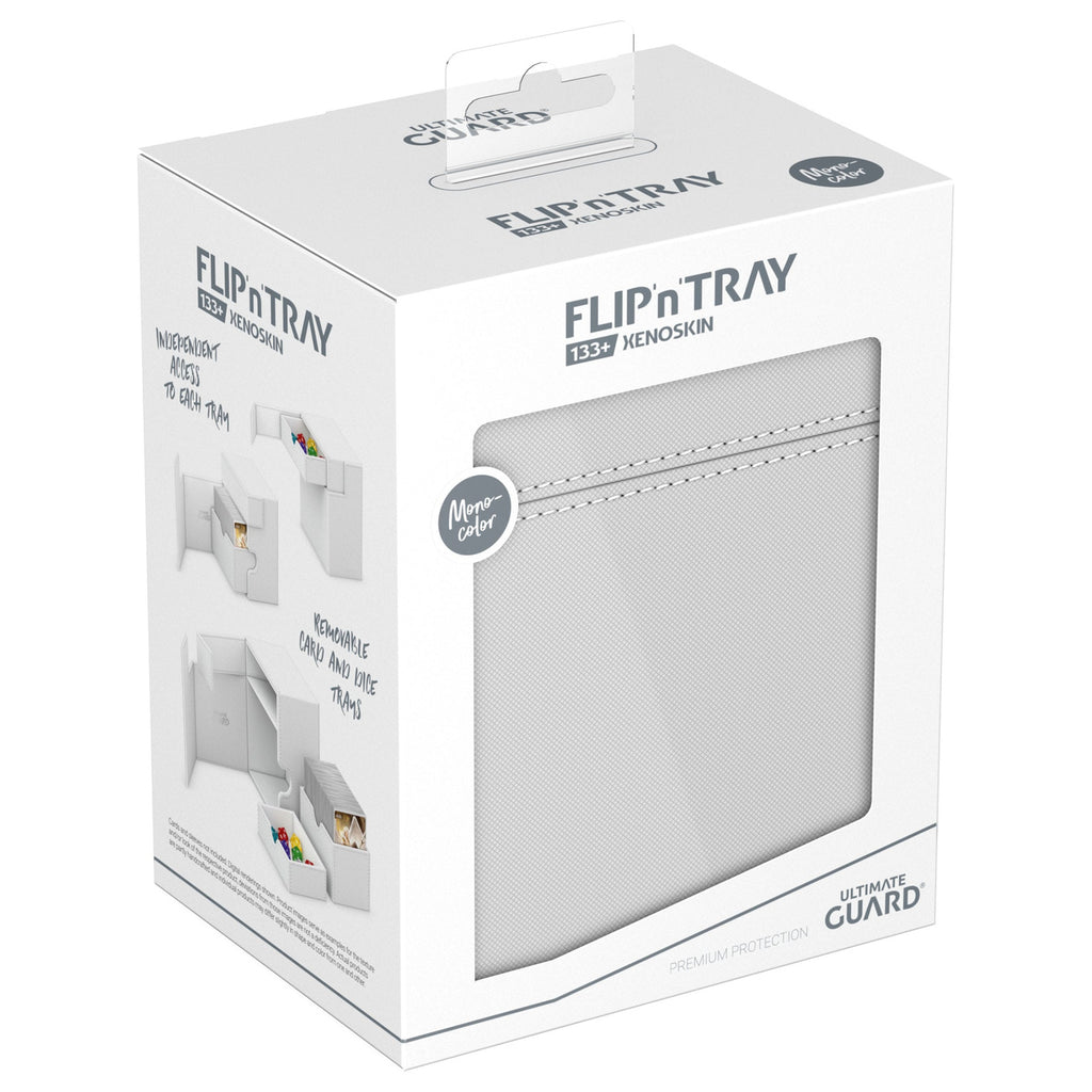 Zdjęcie produktu Ultimate Guard Flip'n'Tray 133+ Xenoskin – Biały