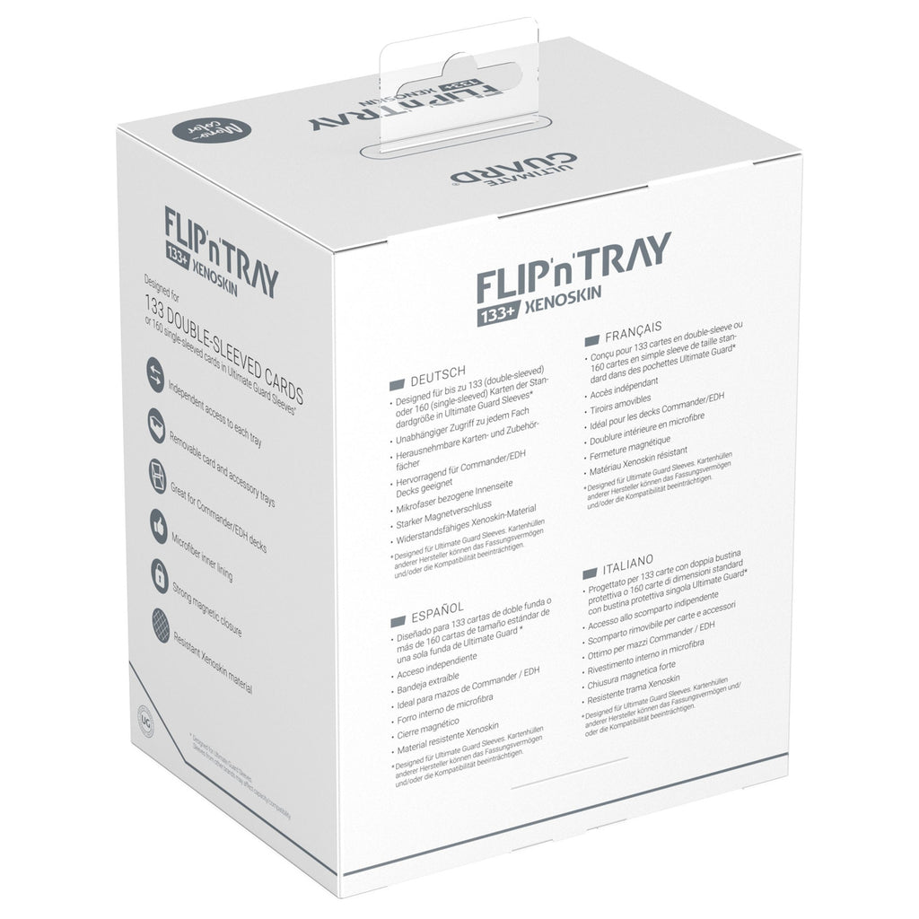 Zdjęcie produktu Ultimate Guard Flip'n'Tray 133+ Xenoskin – Biały