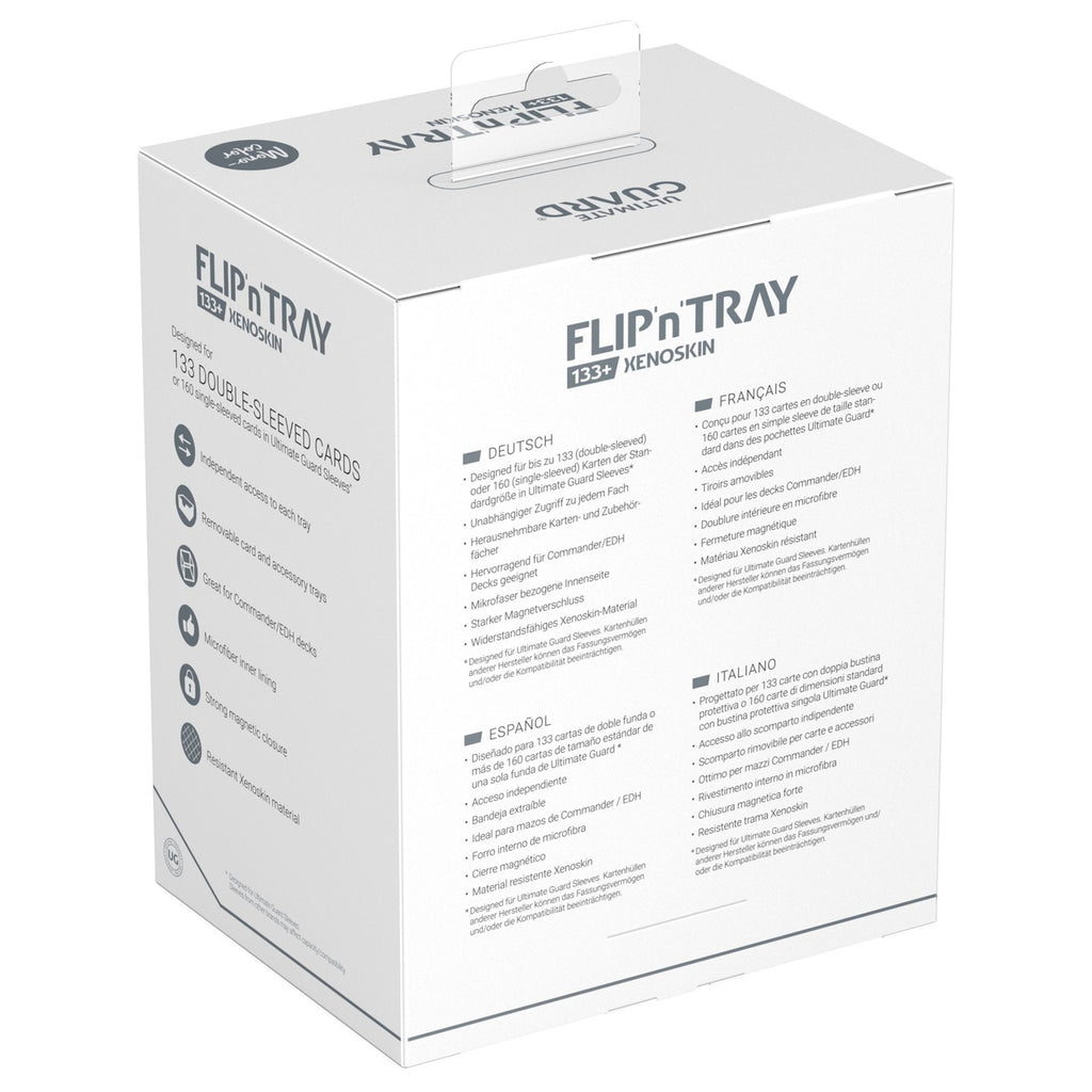 Zdjęcie produktu Ultimate Guard Flip'n'Tray 133+ Xenoskin – Biały