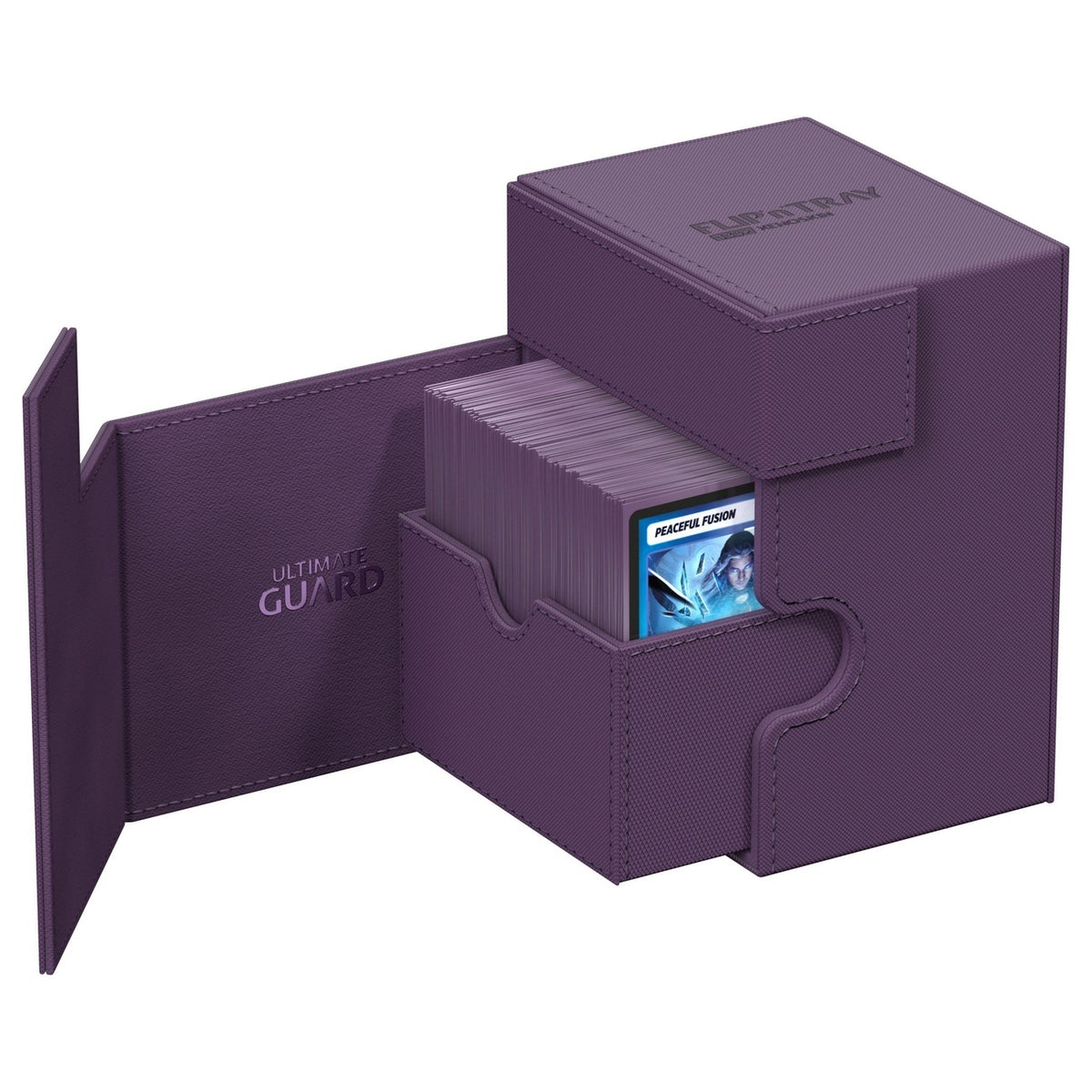 Zdjęcie produktu Ultimate Guard Flip'n'Tray 133+ Xenoskin - Fioletowy