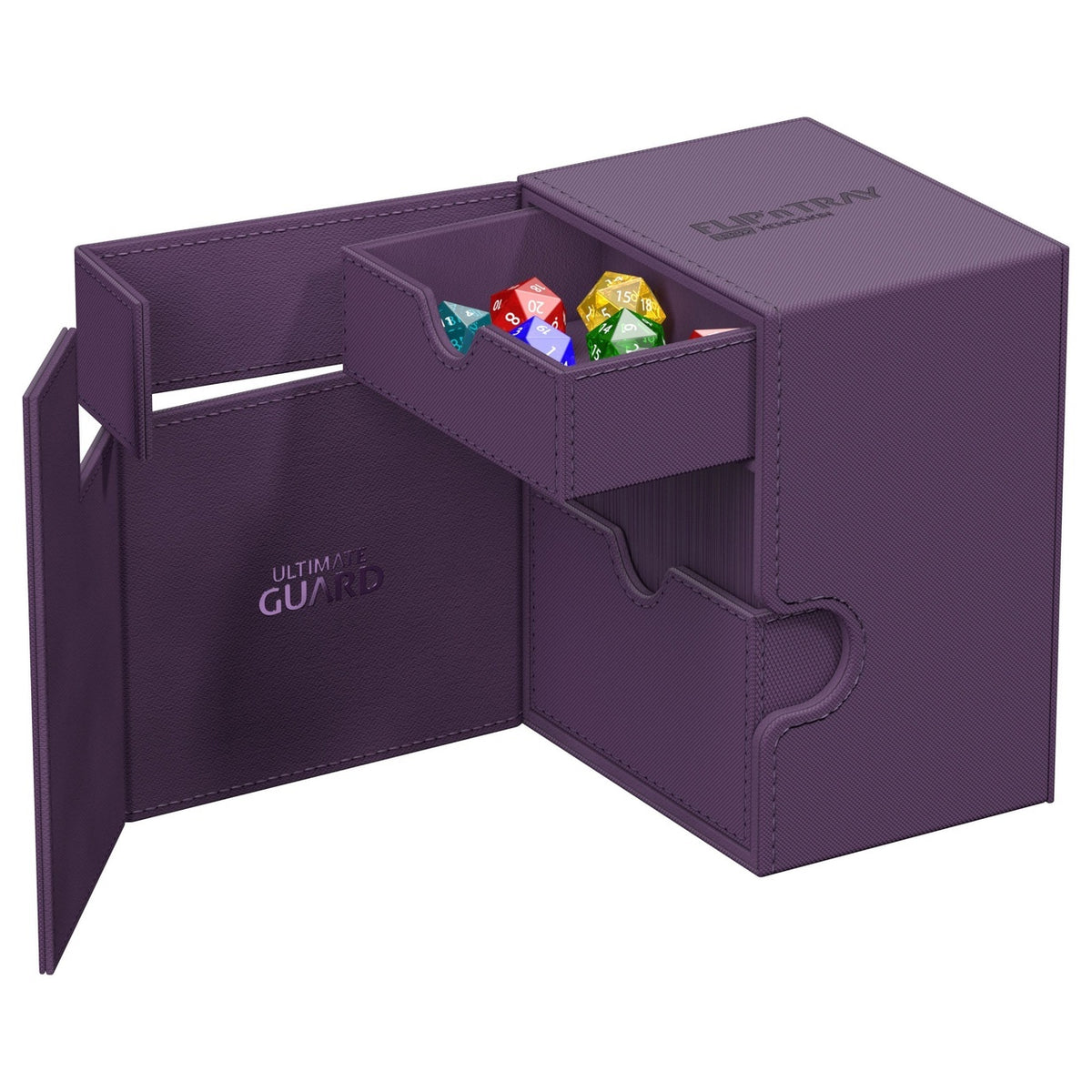 Zdjęcie produktu Ultimate Guard Flip'n'Tray 133+ Xenoskin - Fioletowy