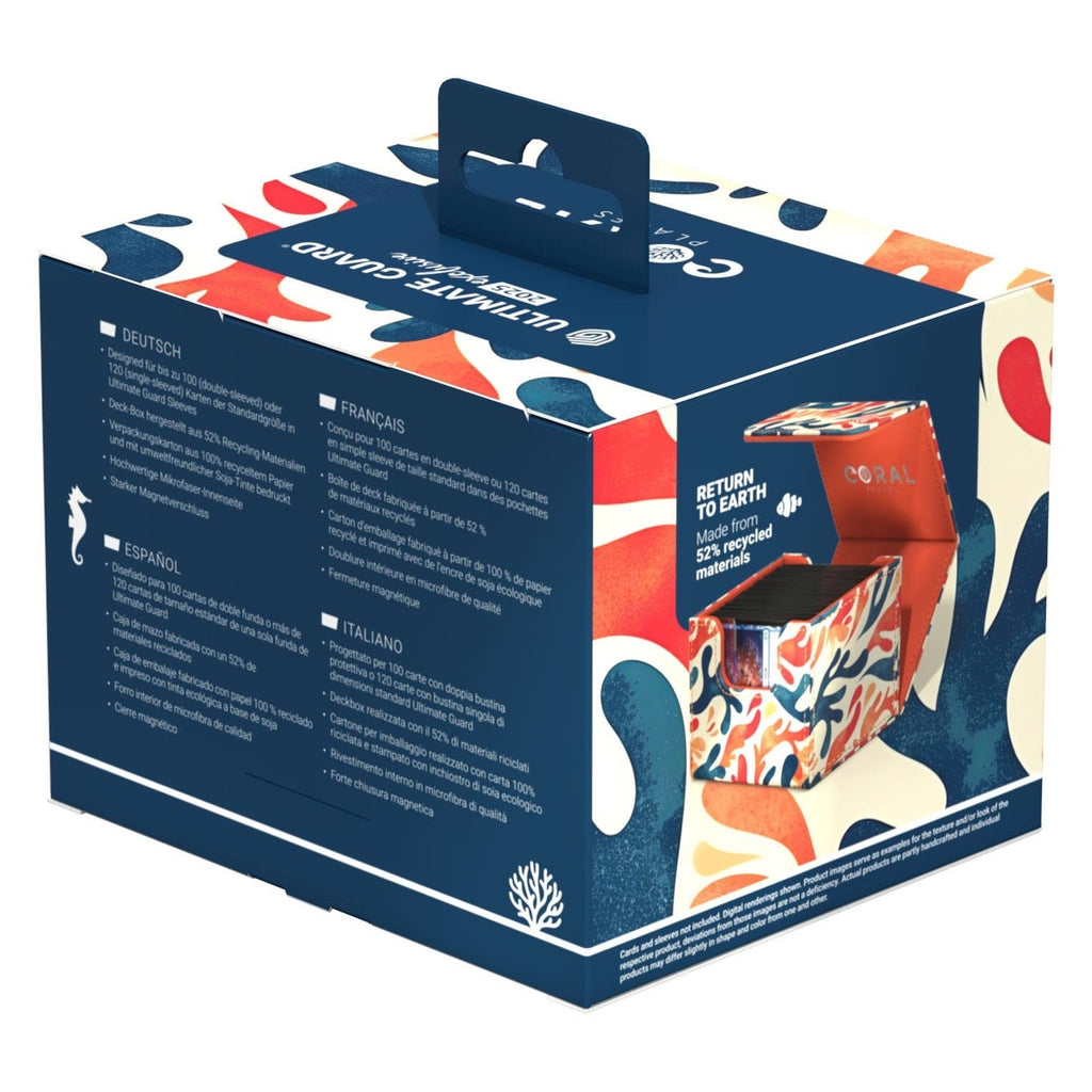 Zdjęcie produktu Ultimate Guard Sidewinder 100+ Xenoskin 2025 Exclusive „Coral Places” - Mellow Sea