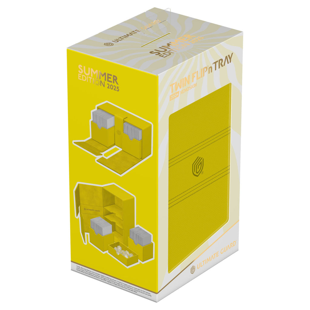 Product image Ultimate Guard Twin Flip'n'Tray 200+ Xenoskin "Summer Edition 2025" - Dandelion