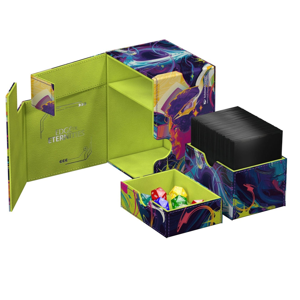Product image Ultimate Guard Flip'n'Tray 133+ Xenoskin Magic: The Gathering "Edge of Eternities" - Haliya and Tezzeret