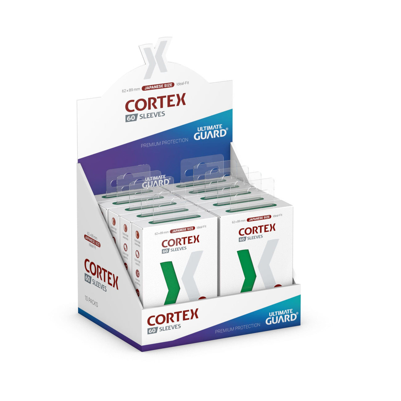 Zdjęcie produktu Ultimate Guard Cortex Koszulki japoński rozmiar (60) – Zielone
