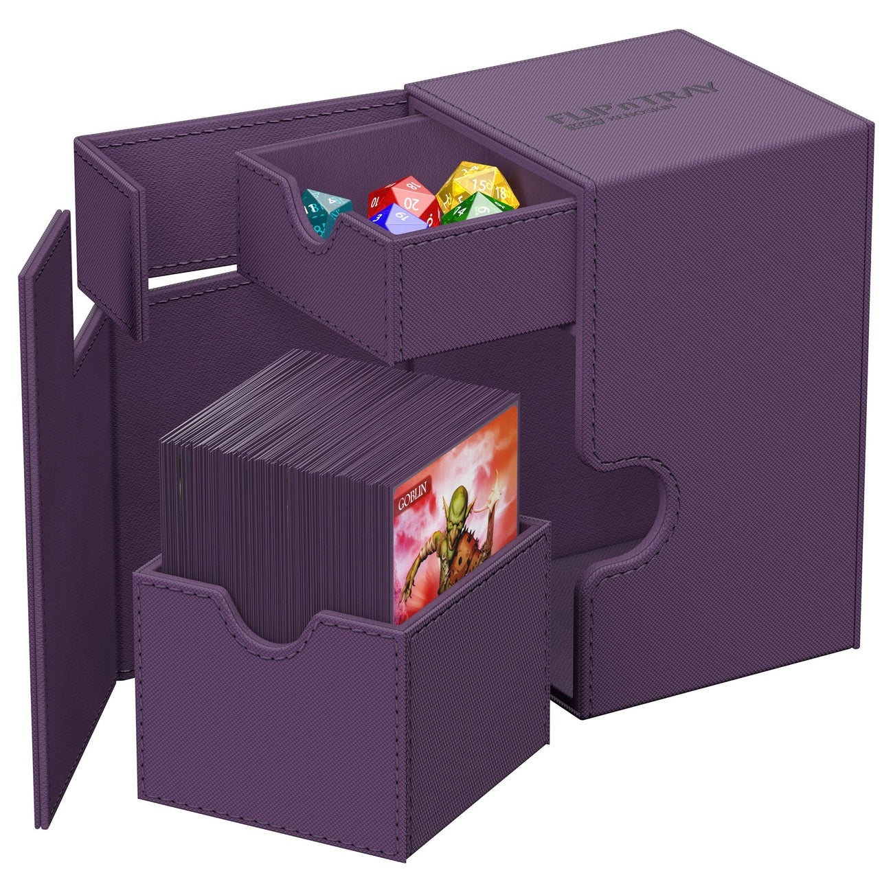 Product image Ultimate Guard Flip'n'Tray 100+ Xenoskin – Purple