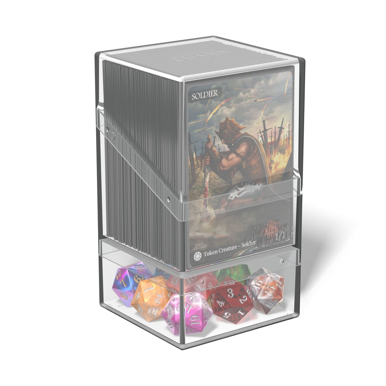 Zdjęcie produktu Ultimate Guard Boulder'n'Tray 100+ - Przezroczysty