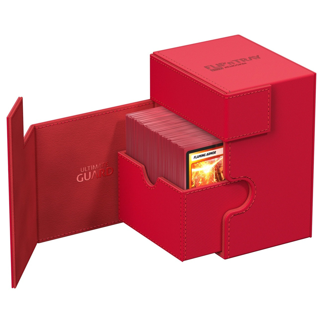 Zdjęcie produktu Ultimate Guard Flip'n'Tray 133+ Xenoskin - Czerwony