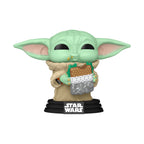 Product image Grogu with Sandwich Funko Pop Bobble-Head Figure - Star Wars: The Mandalorian & Grogu