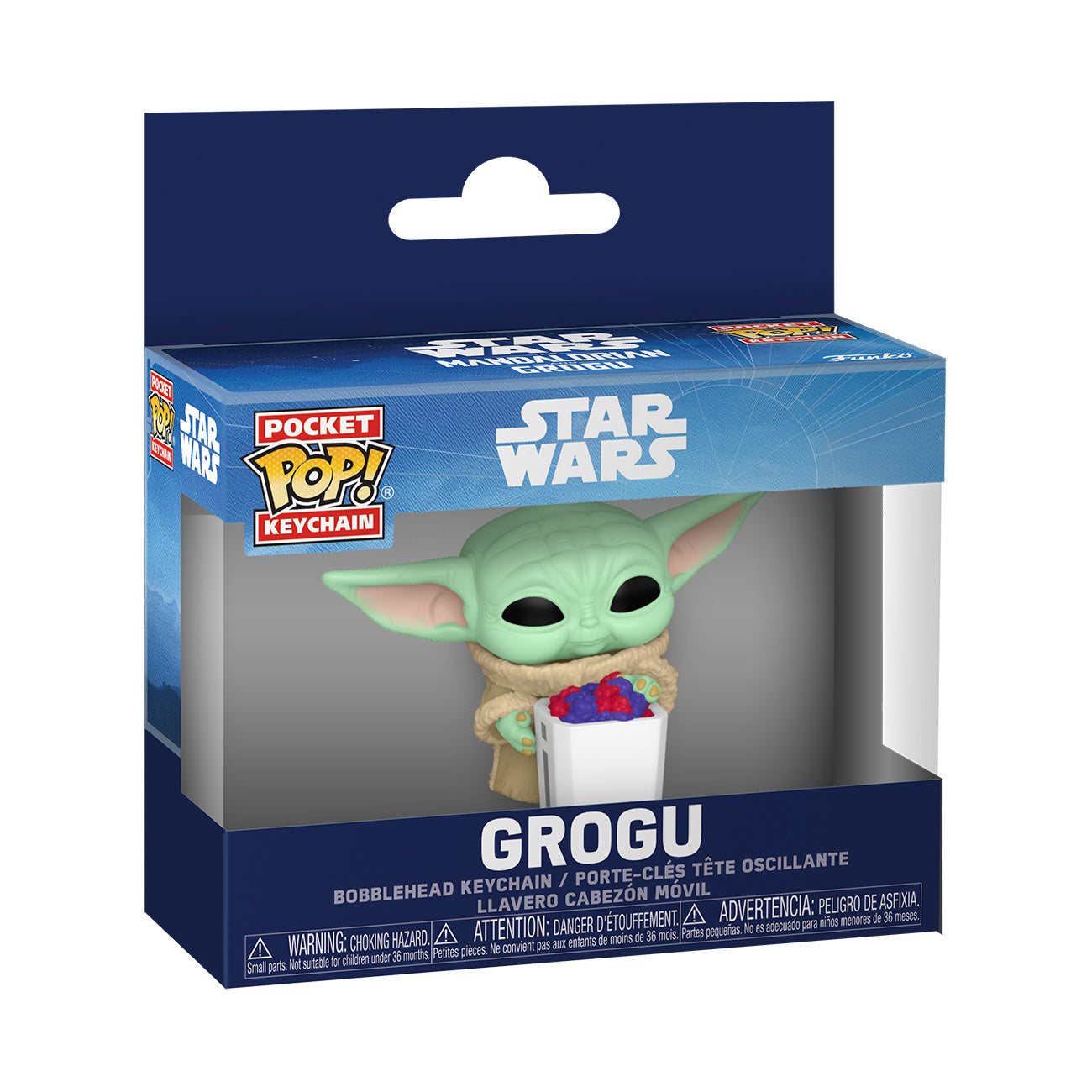 Zdjęcie produktu Brelok Grogu Funko Pop - Star Wars: The Mandalorian i Grogu