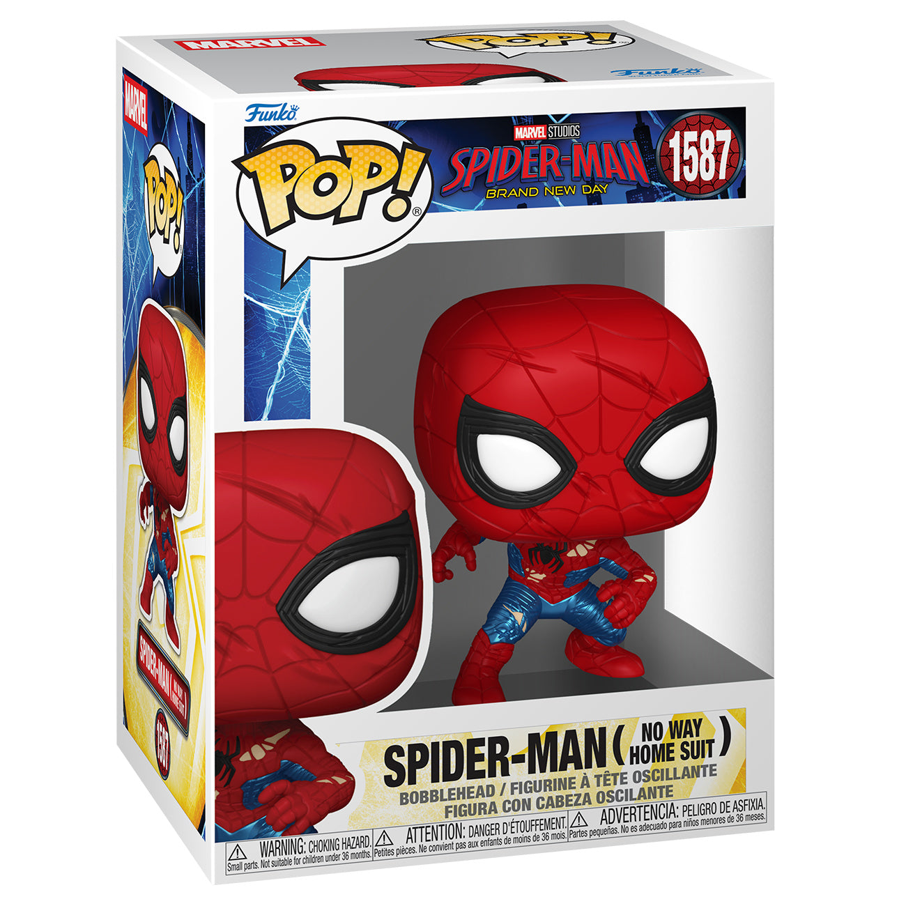 Zdjęcie produktu Spider-Man: Brand New Day - No Way Home Suit figurka Funko Pop z ruchomą główką