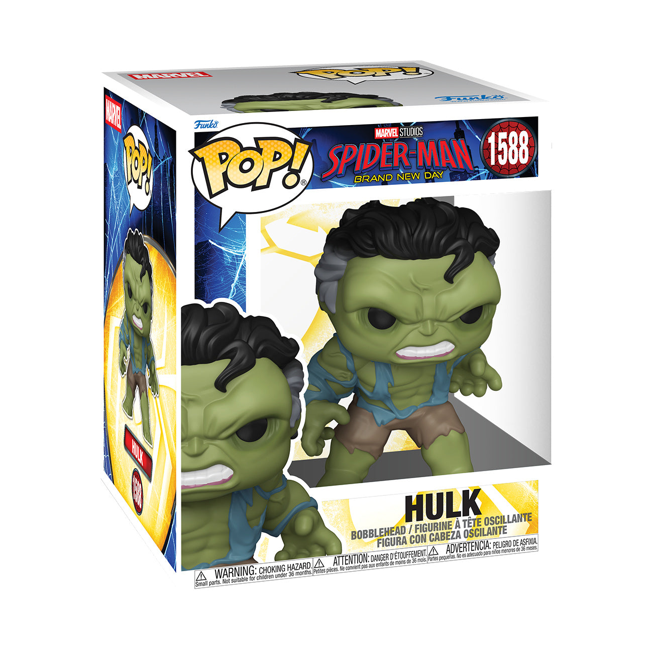 Zdjęcie produktu Spider-Man: Brand New Day - Figurka z kiwaną głową Hulk Funko Pop