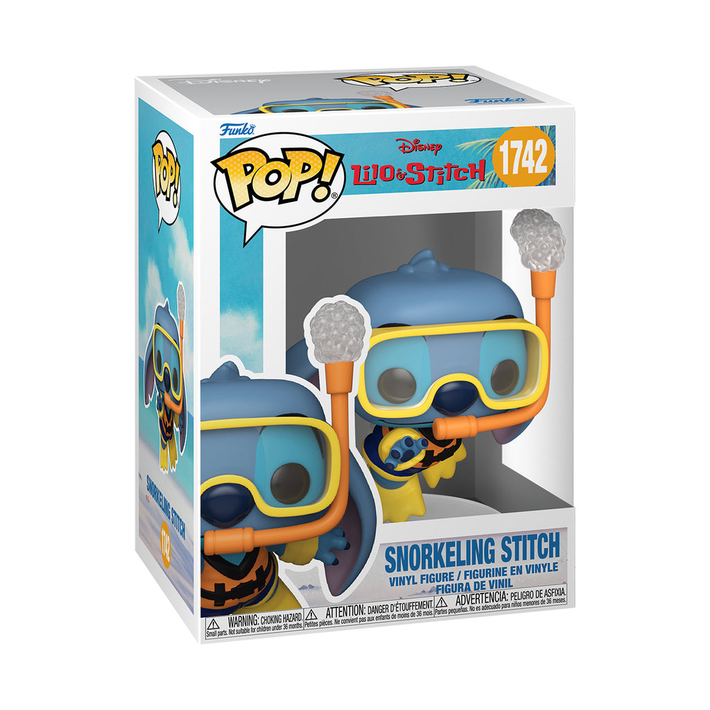 Zdjęcie produktu Lilo & Stitch - Stitch z rurką do nurkowania figurka Funko Pop!