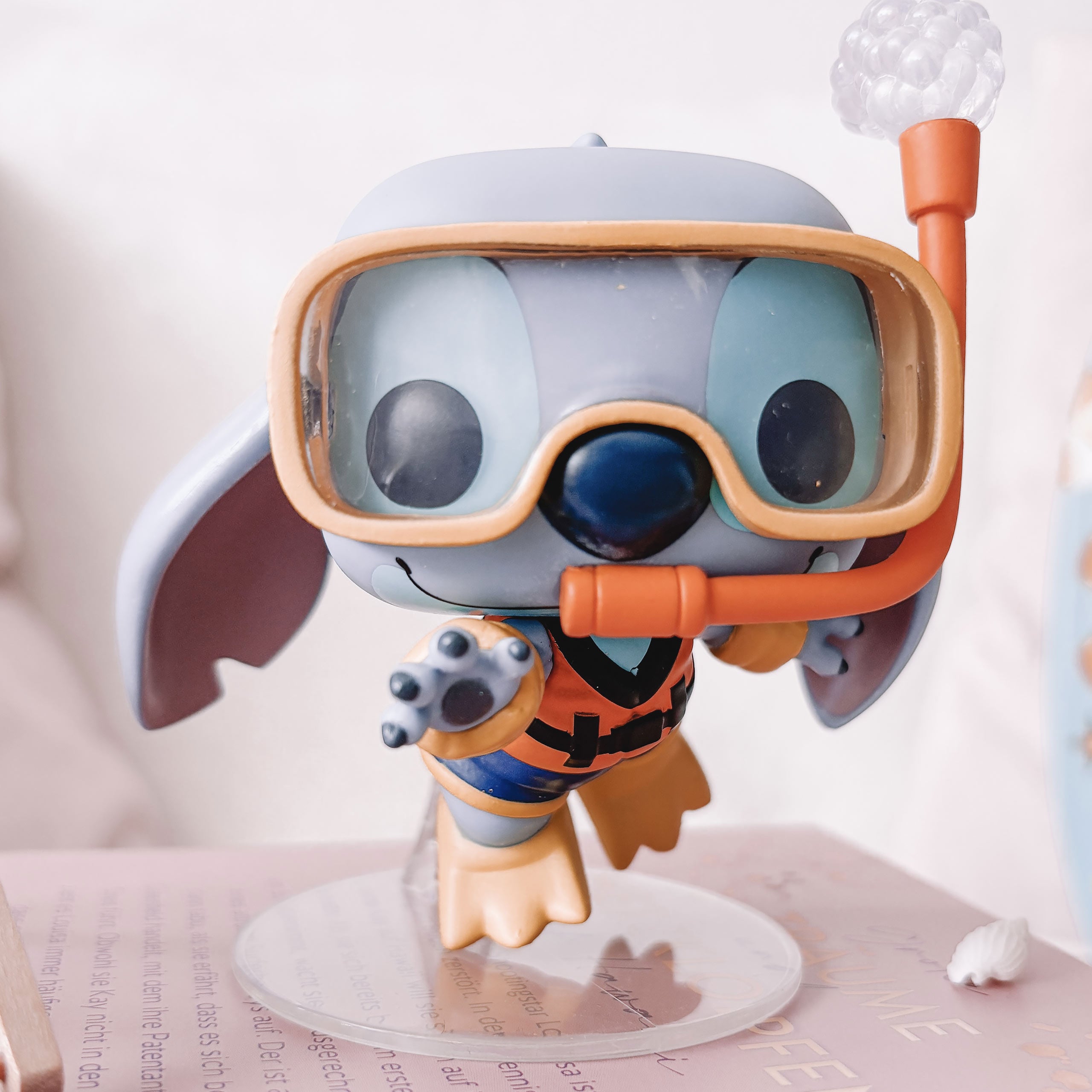Zdjęcie produktu Lilo & Stitch - Stitch z rurką do nurkowania figurka Funko Pop!