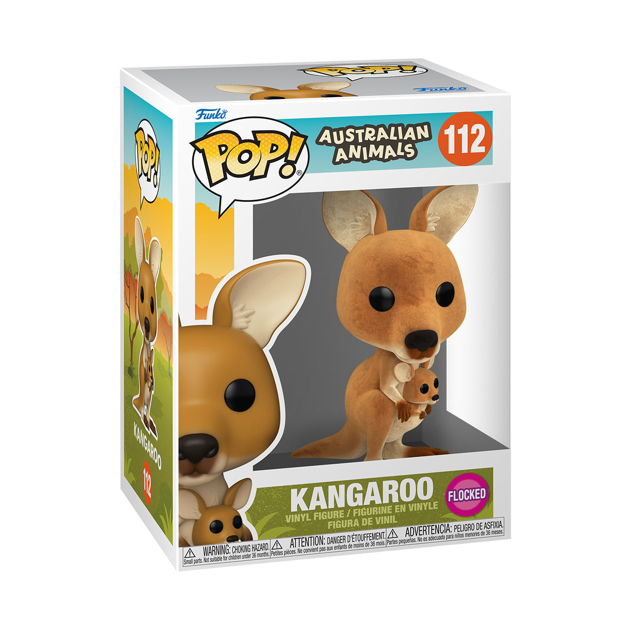 Zdjęcie produktu Australian Animals - Kangaroo (flocked) figurka Funko Pop!
