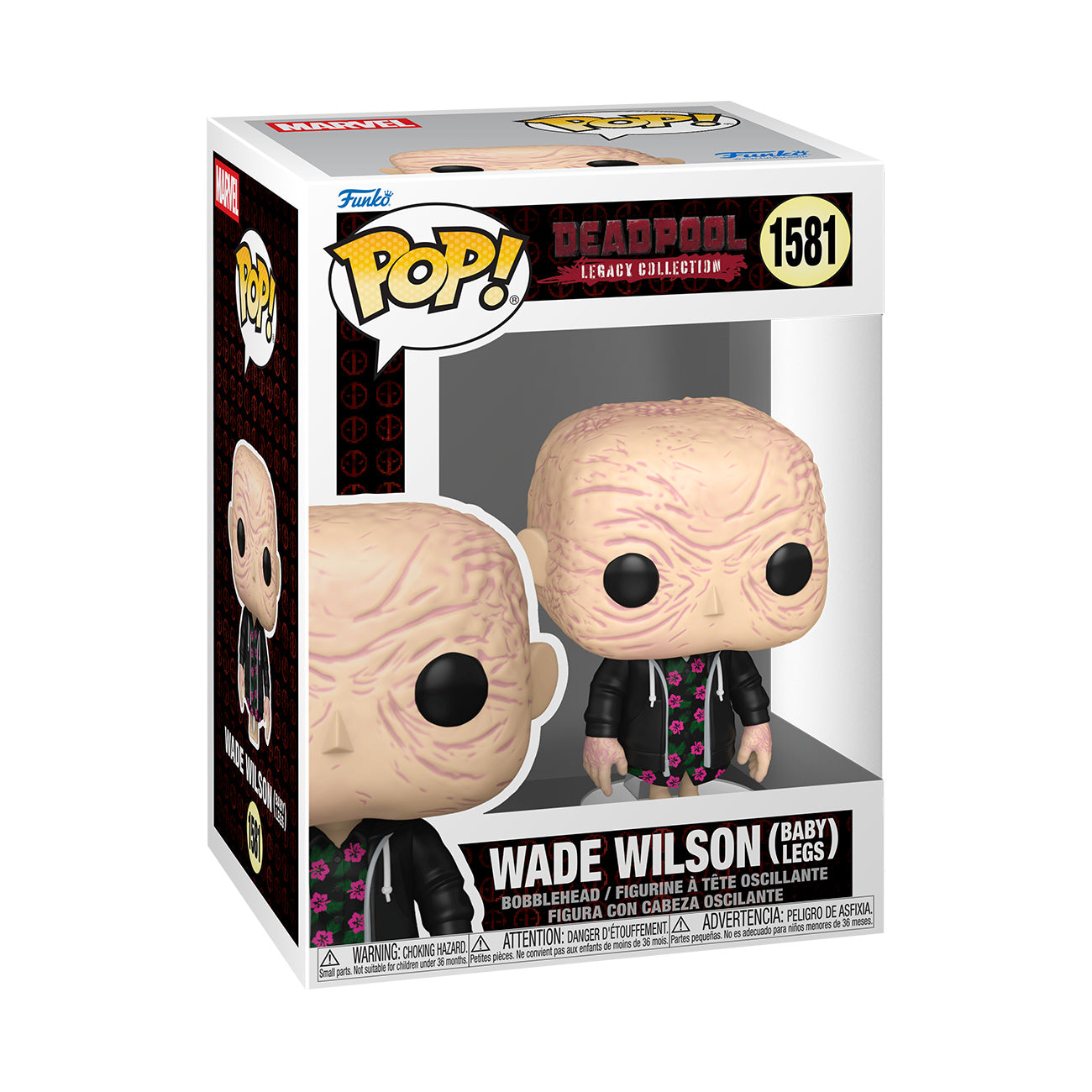 Product image Deadpool - Wade Wilson (Baby Legs) Funko Pop Bobble-Head Figure