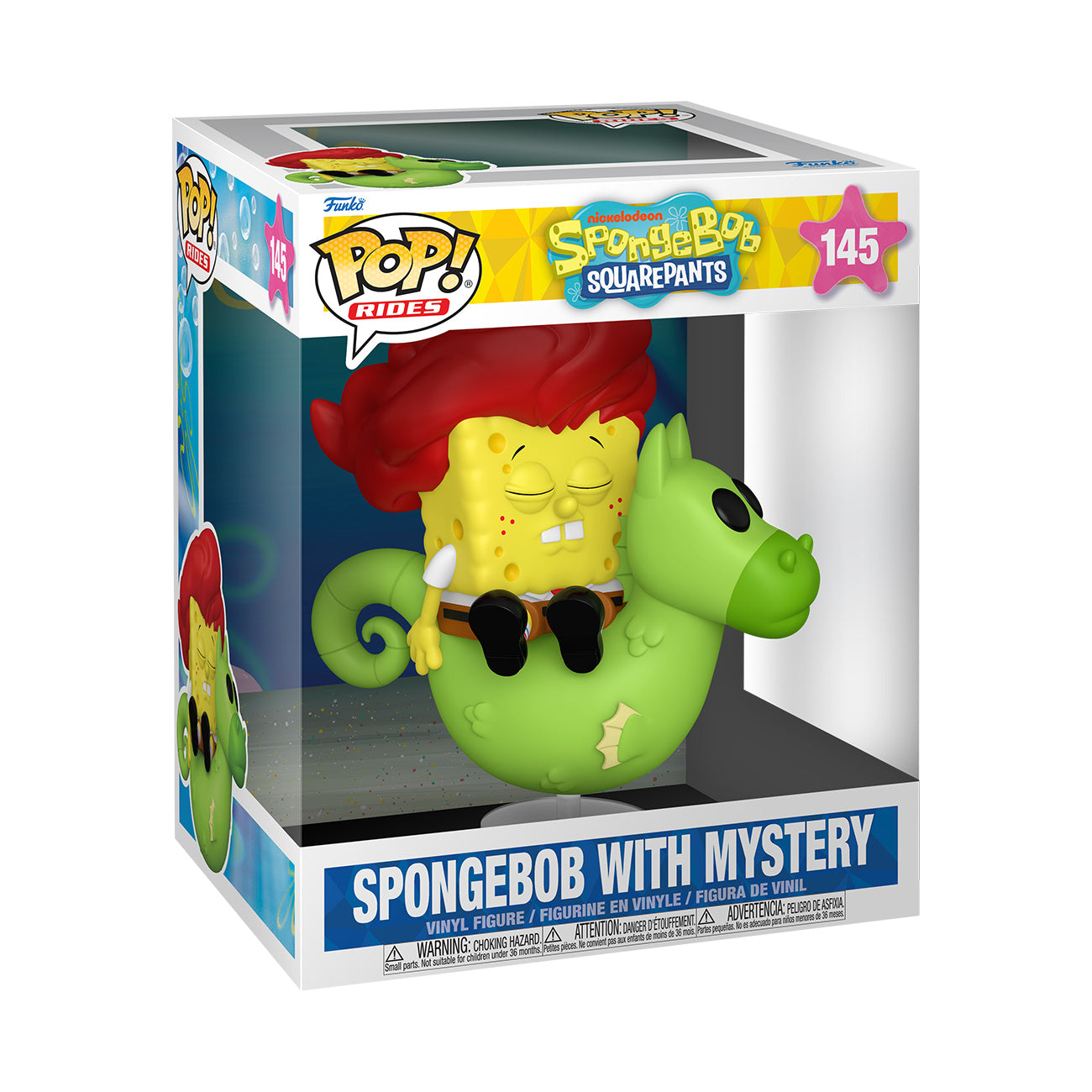 Zdjęcie produktu Figurka Funko Pop SpongeBob i konik morski Mystery - SpongeBob