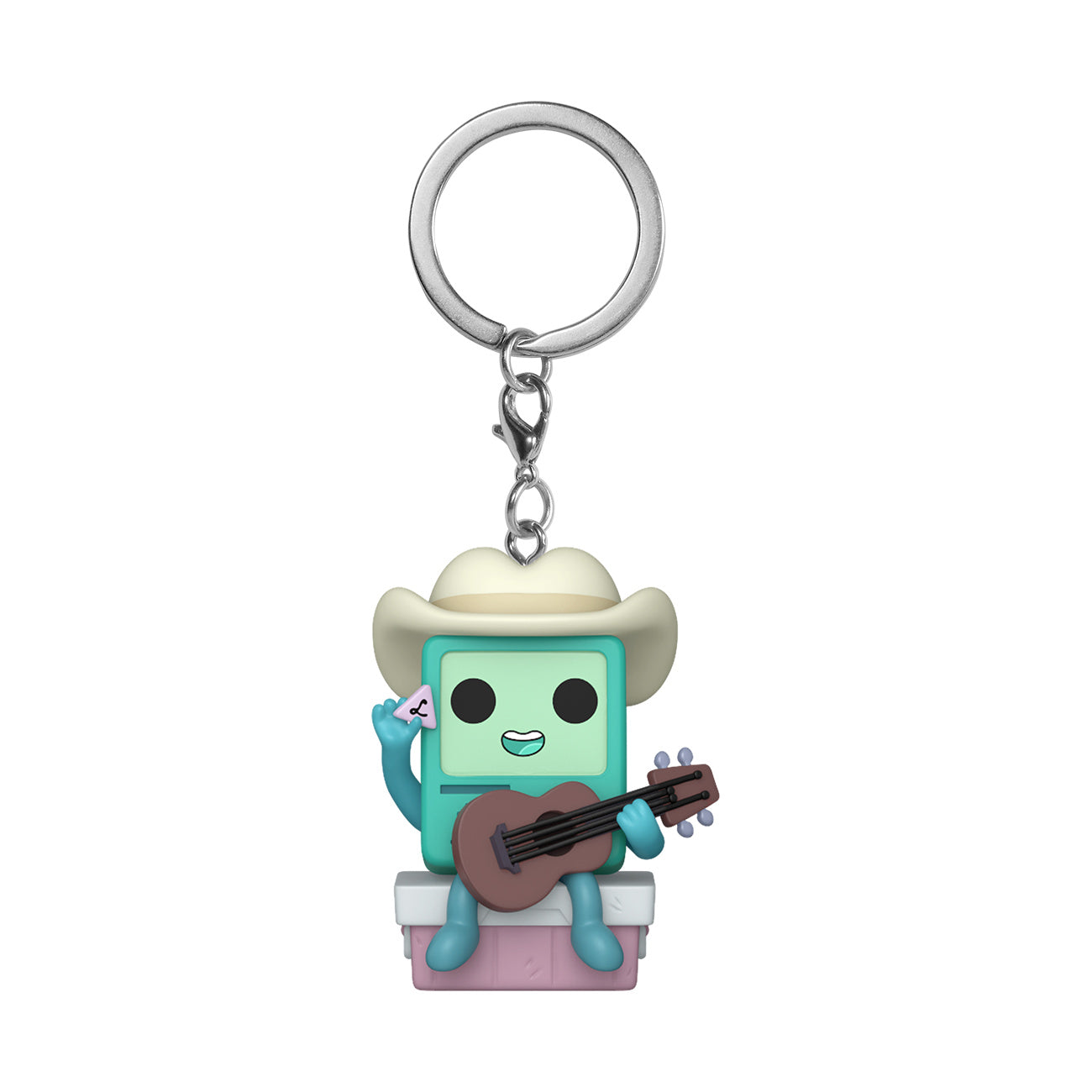 Zdjęcie produktu Adventure Time - Cowboy BMO z gitarą brelok Funko Pop