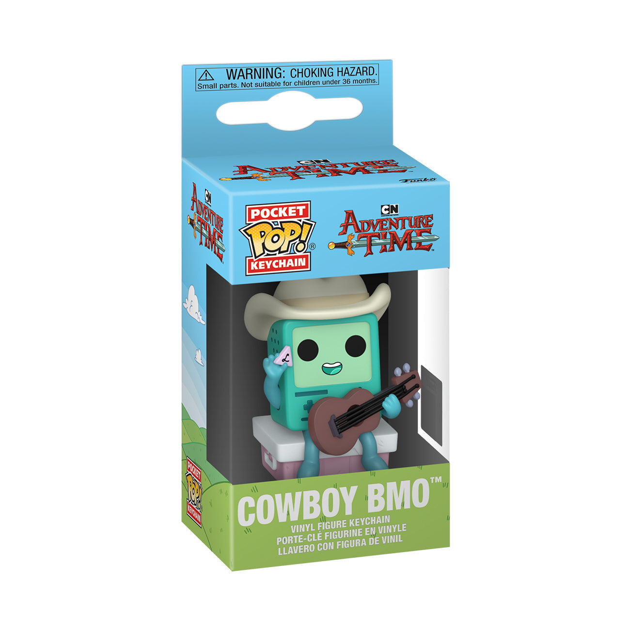 Zdjęcie produktu Adventure Time - Cowboy BMO z gitarą brelok Funko Pop