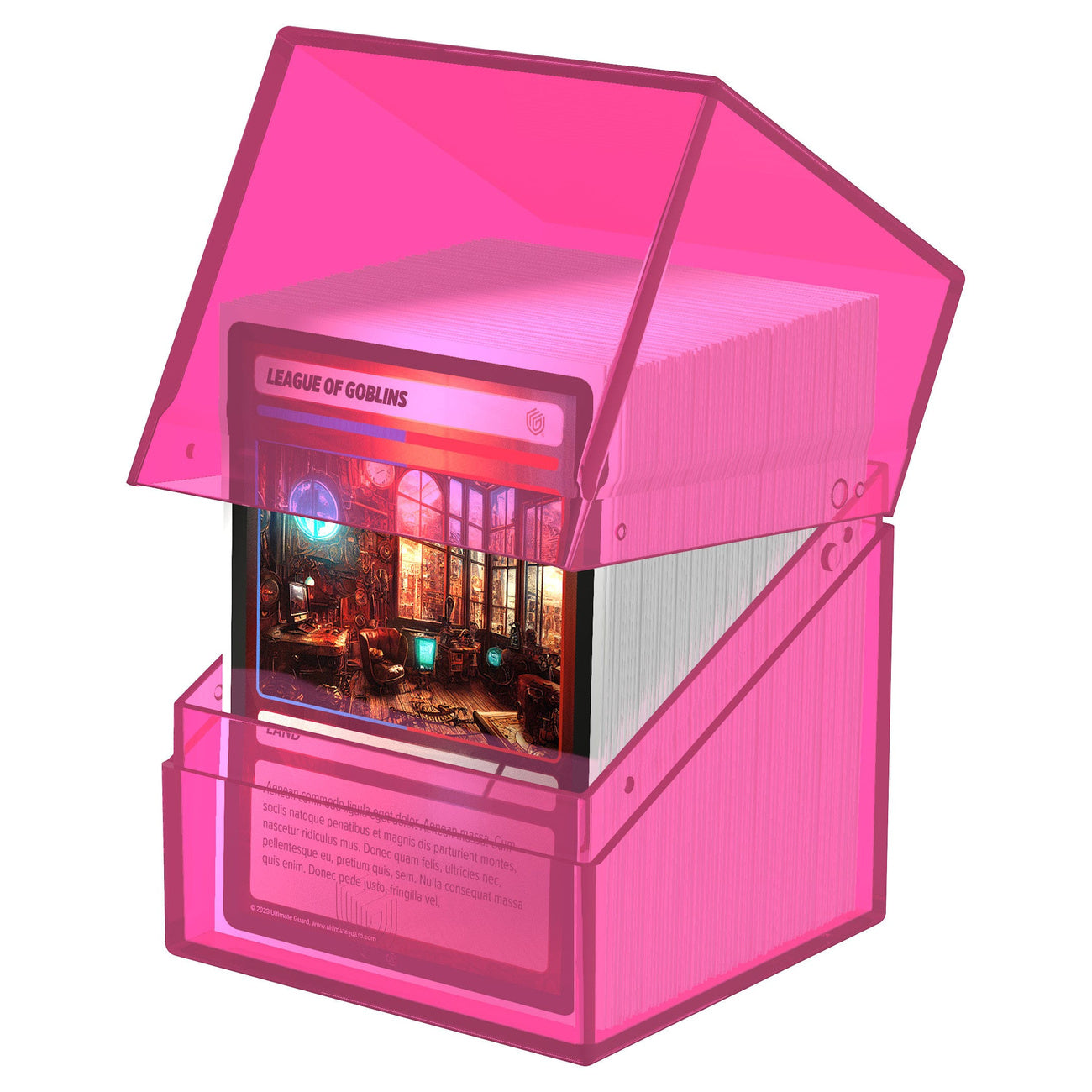 Zdjęcie produktu Ultimate Guard Boulder 100+ Clear – Rhodonite