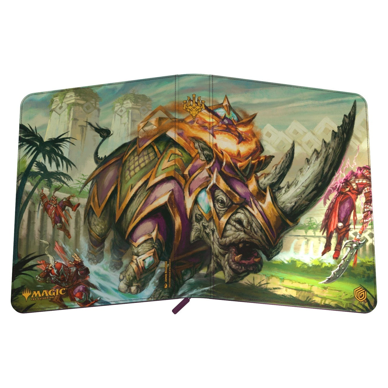 Product image Ultimate Guard Zipfolio 360 Xenoskin Magic: The Gathering "Tarkir: Dragonstorm" - Skirmish Rhino
